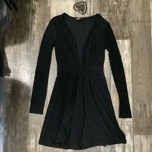 New Club wear Club L super lowcut dress mini dress size small European